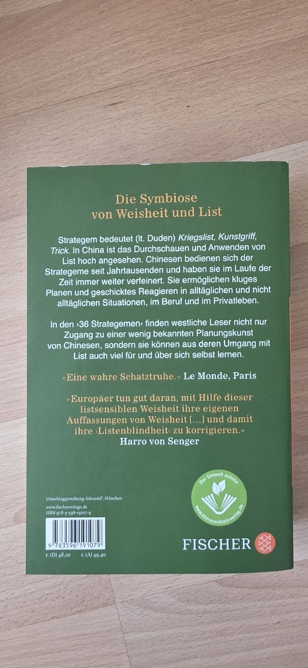 Libri: 36 Strategeme - Harro Von Senger – Usato da Flawil venduto da Heartbreaker 1