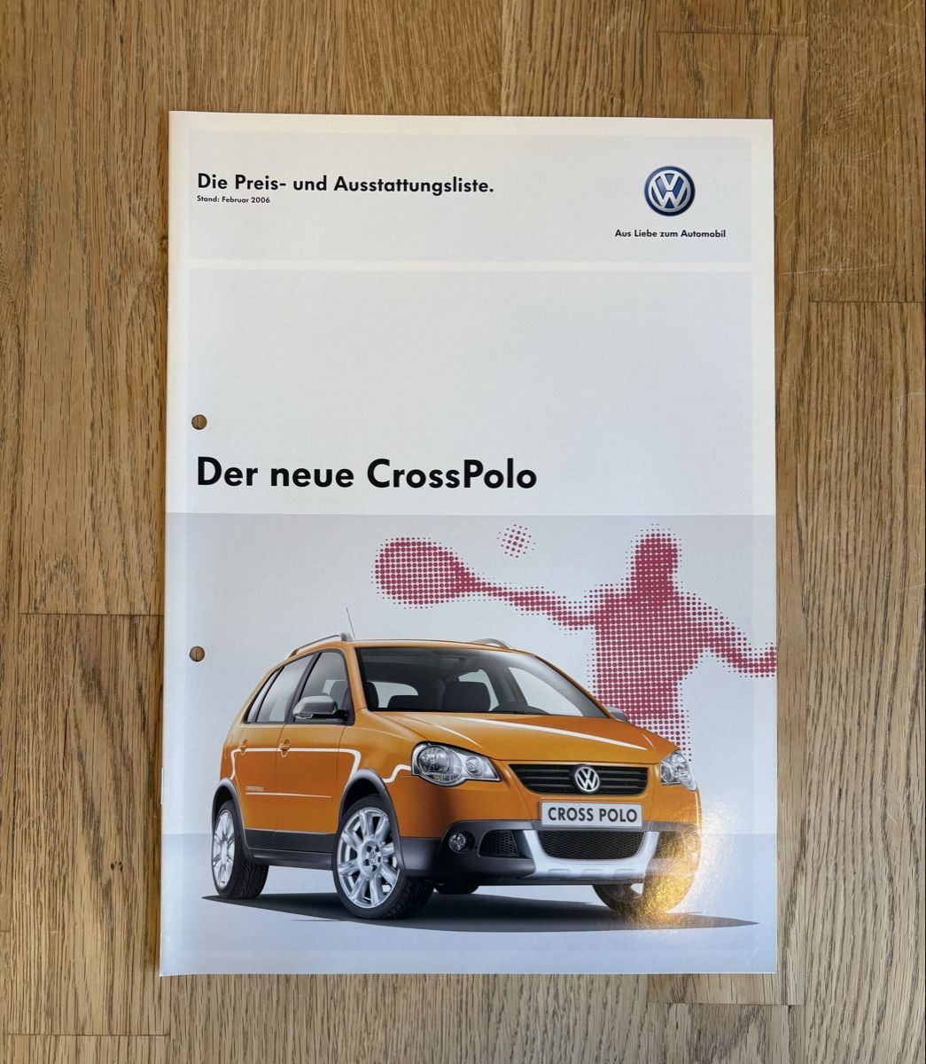 VW Documenti: VW Polo Spezialversionnen – Nuovo (secondo la descrizione) da Freienstein venduto da Golfbueb 1