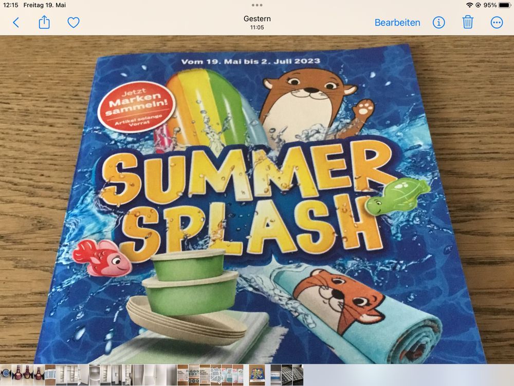 1 volle Coop Summer-Splash Karte (40 Märkli) | Kaufen auf Ricardo