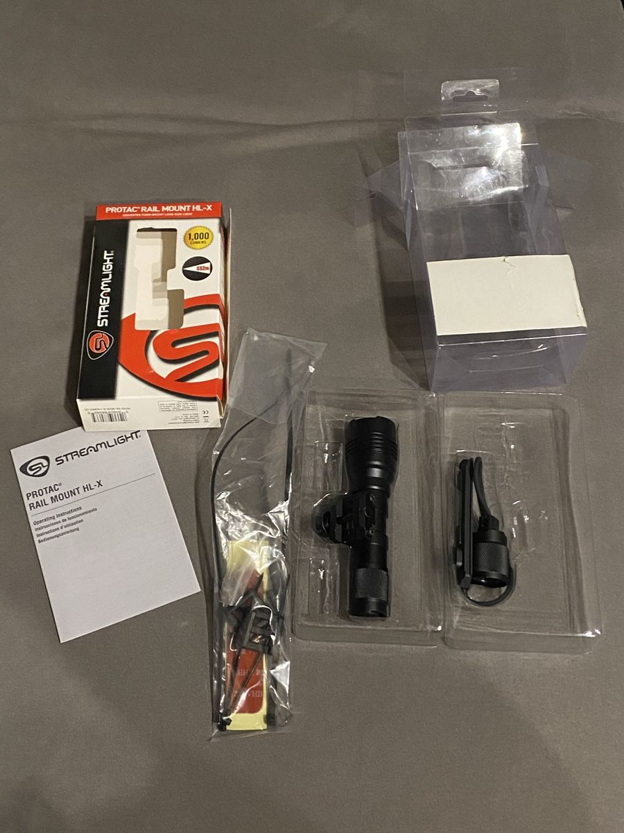 Lampen: Streamlight ProTac Rail Mount HL-X Taschenlampe  – Neu (gemäss Beschreibung) aus Safenwil von _e_99_ 2
