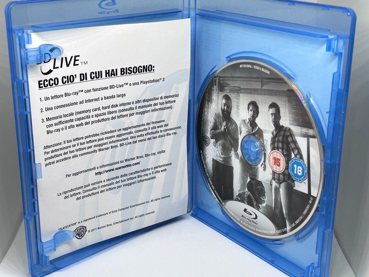Tutti i DVDs: Una Notte da Leoni 2 Blu-Ray (ITA, ENG) – Usato da Giubiasco venduto da LorisVale 2