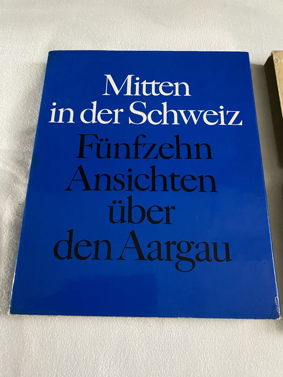Bücher: Buch: Mitten in der Schweiz - Aargau - 1971 – Gebraucht aus Mülligen von atwag