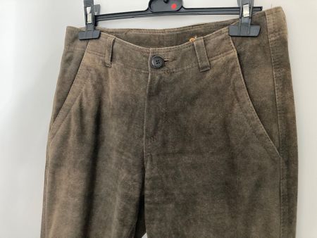 Meindl Damen Lederhose (Rehleder) Grösse 36/taupe