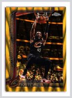 Donovan Mitchell Gold Refractor 2025-26 Topps Chrome /50 #19