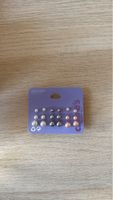 Ohrstecker Perlen Imitat Claire´s Lila/Rosa 9er Set