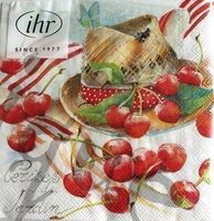 Serviette summer cherry 25x25 zum letztenmal eingestellt