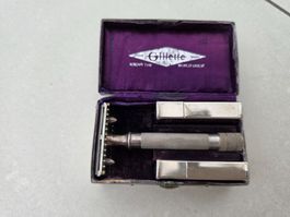 Gillette Rasierer Vintage Set