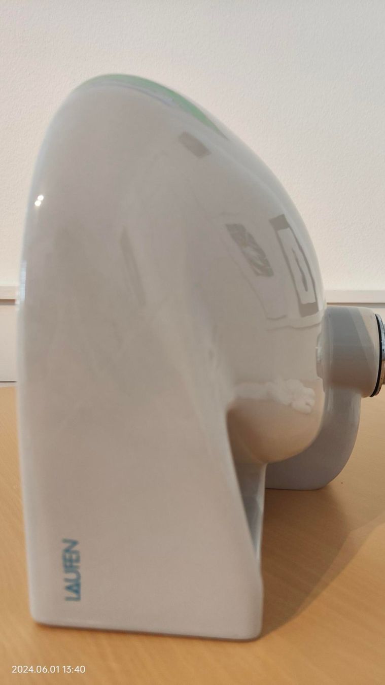 Lavabi & lavandini: Laufen - Schönes Aufsatzwaschbecken hellgrau, oval – Usato da Birmensdorf ZH venduto da Ducati025 4