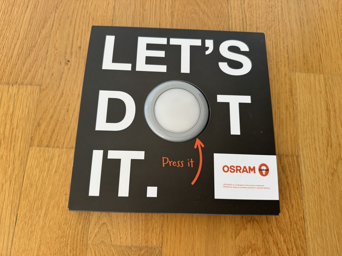 Osram Lampade: Osram SMART DOT IT TWIST N SHAKE RGBW NEU – Nuovo (secondo la descrizione) da Zürich venduto da wtpooh