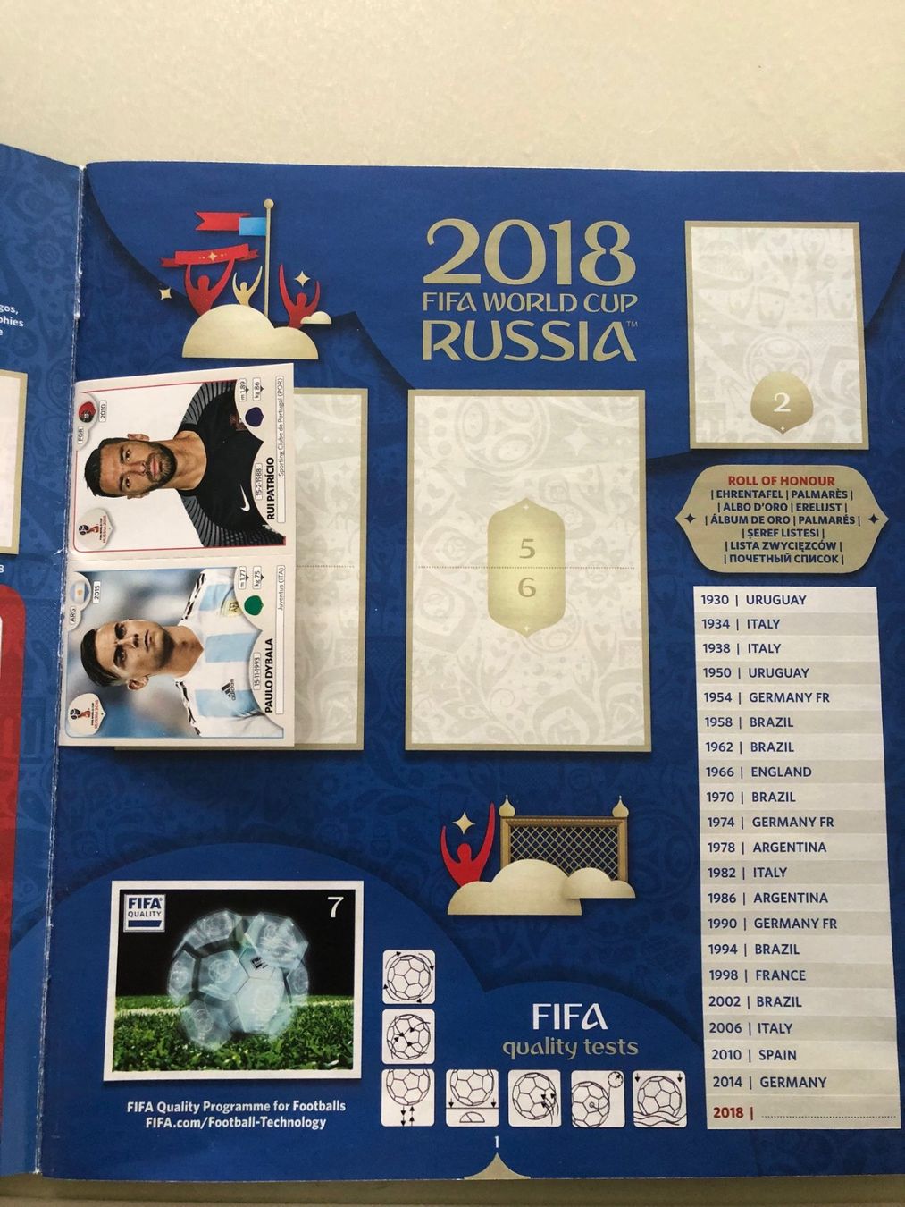Panini Album: Leeralbum WM 2018 – Usato da Muttenz venduto da Gucci2005 1