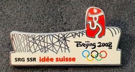 CC328 - Pin Beijing 2008 Olympic Games - idée Suisse SRG SSR