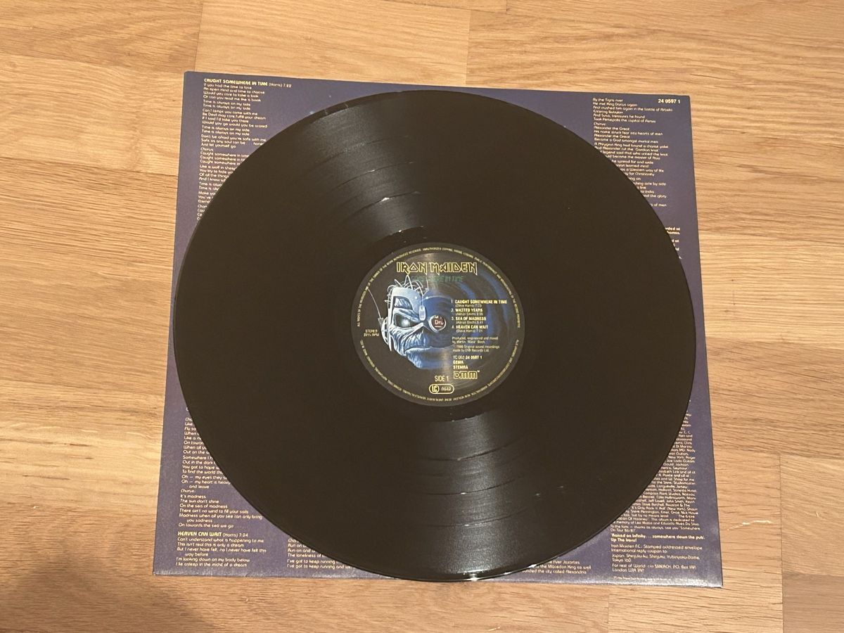 Dischi in vinile: Iron Maiden. 1986. Somwhere In Time – Usato da Faulensee venduto da Mizuno06 4