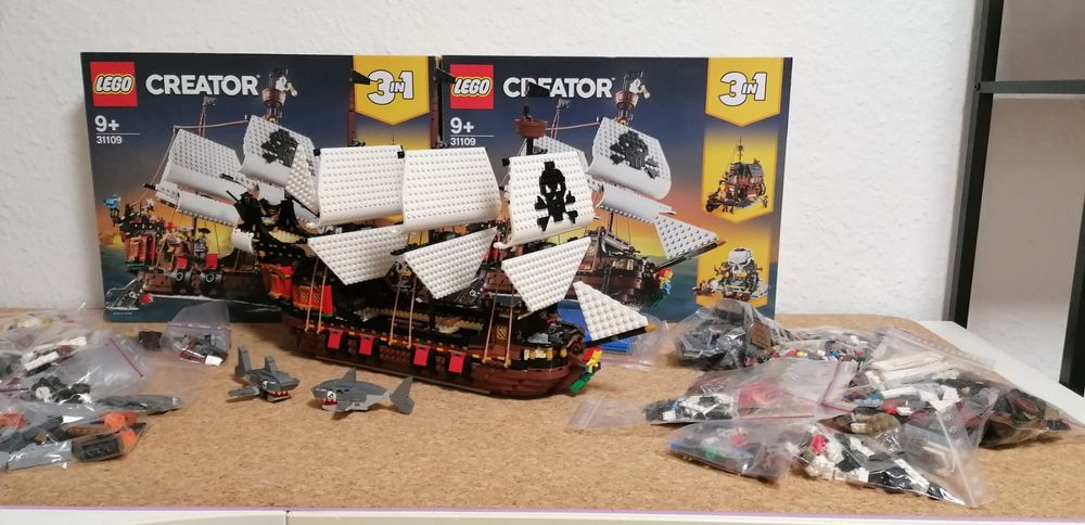 lego 31109 creator 2x mit viele einzelteile | Kaufen auf Ricardo
