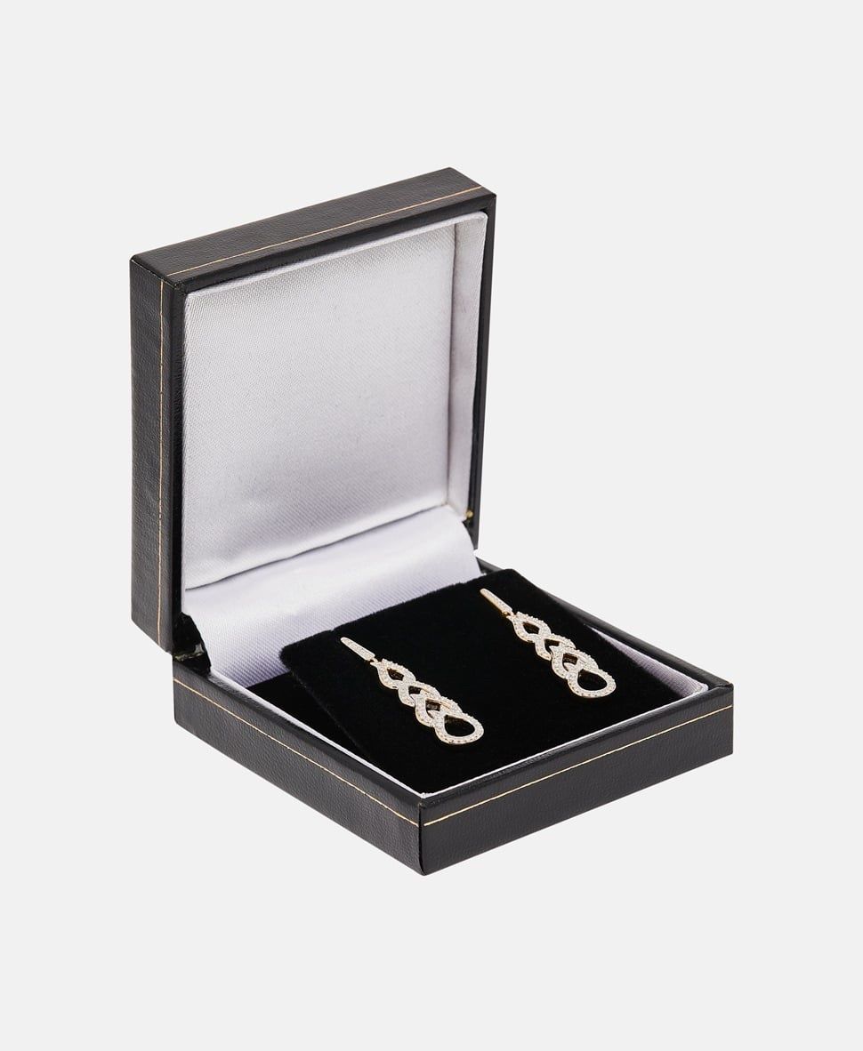 Orecchini pendenti & Orecchini a lobo: Diamant-Ohrringe von Revoni Silver – Nuovo e nell'imballaggio originale da Luterbach venduto da ForeverDiamonds 2