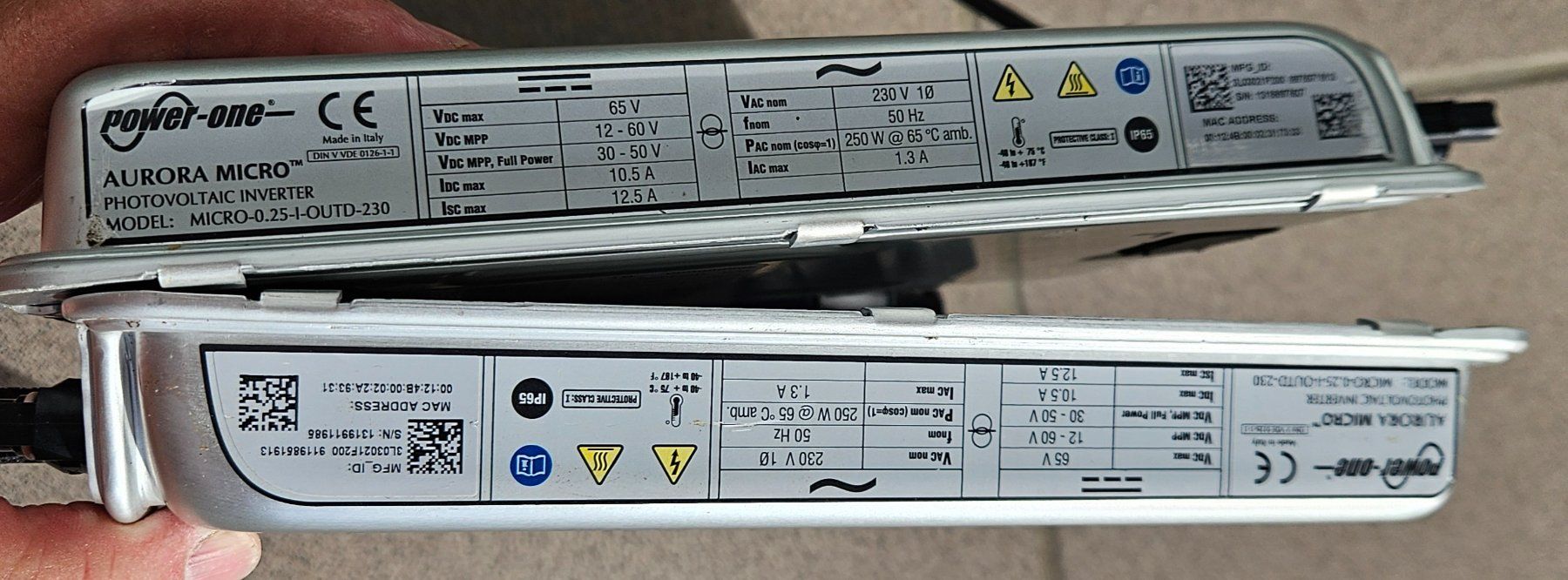 ABB Inverter: power-one aurora micro - ABB Microwechselrichter – Usato da Wädenswil venduto da foxi2000 4