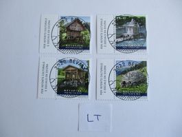 Voll Letzttagsstempel der Poststelle 2022 Bevaix NE