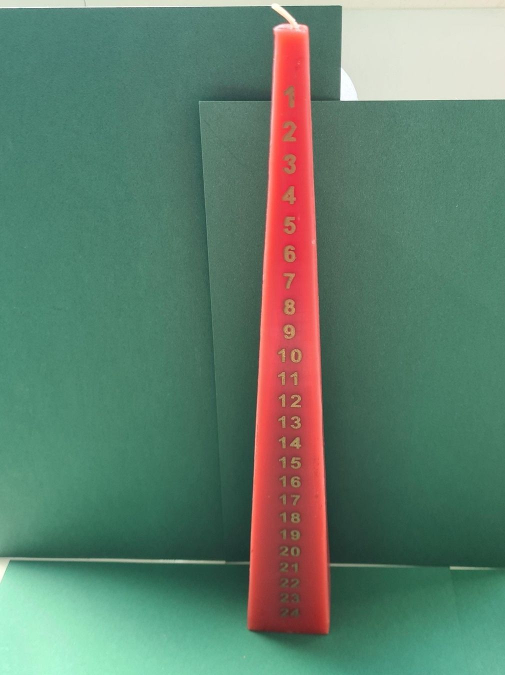 Candele: Adventskerze mit Zahlen – Nuovo e nell'imballaggio originale da Urdorf venduto da sumrum 3