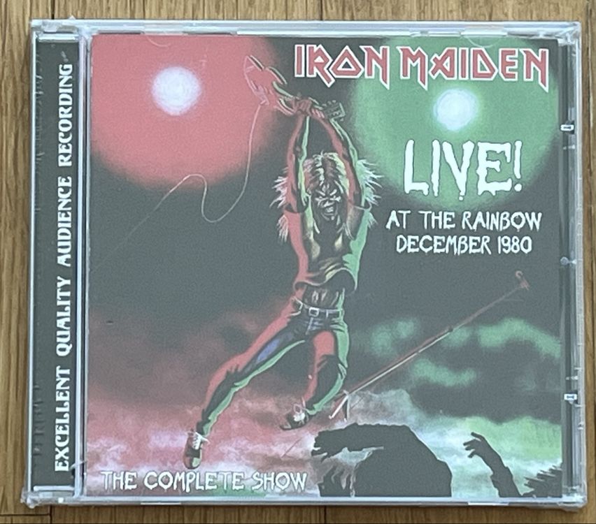 Iron Maiden Live At The Rainbow December 1980 CD OVP Neu Und 