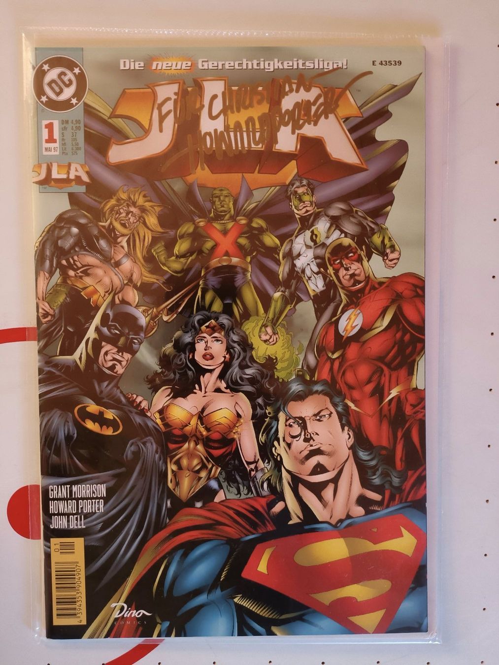 Comics: JLA #1 Signiert von Howard Porter – Neu und originalverpackt aus Niederweningen von Twisters