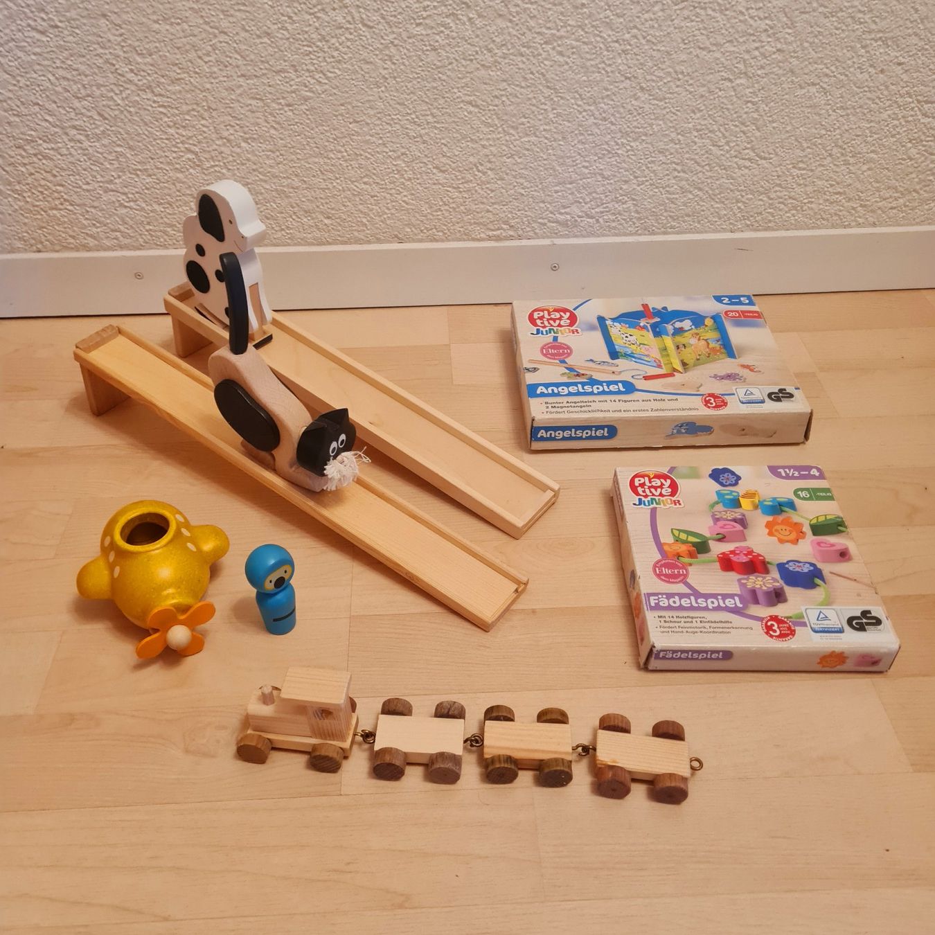 Giocattoli: 5-teiliges Holzspielset – Usato da Lyss venduto da waldfee10