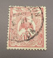 Neukaledonien 1905 Vogel alte briefmarke