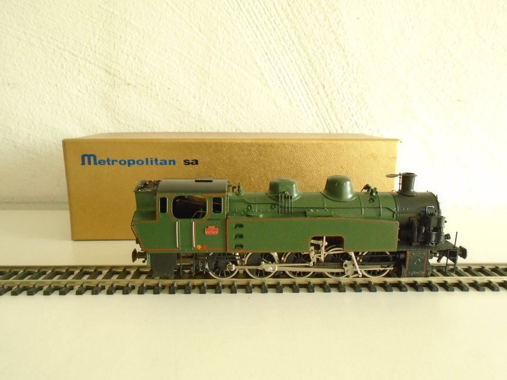 Locomotive Vapeur SNCF Fulgurex 050 TQ - Échelle HO, Analogique, Laiton - Boîte D'origine