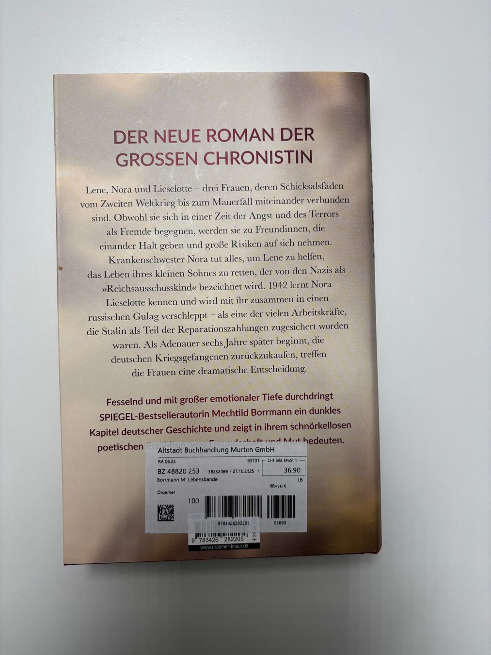 Libri: Mechthild Borrmann " Lebensbande" – Usato da Luzern venduto da kri_5mzz 1