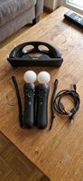PlayStation Move Komplett-Set: 2x Motion Controller + Nacon