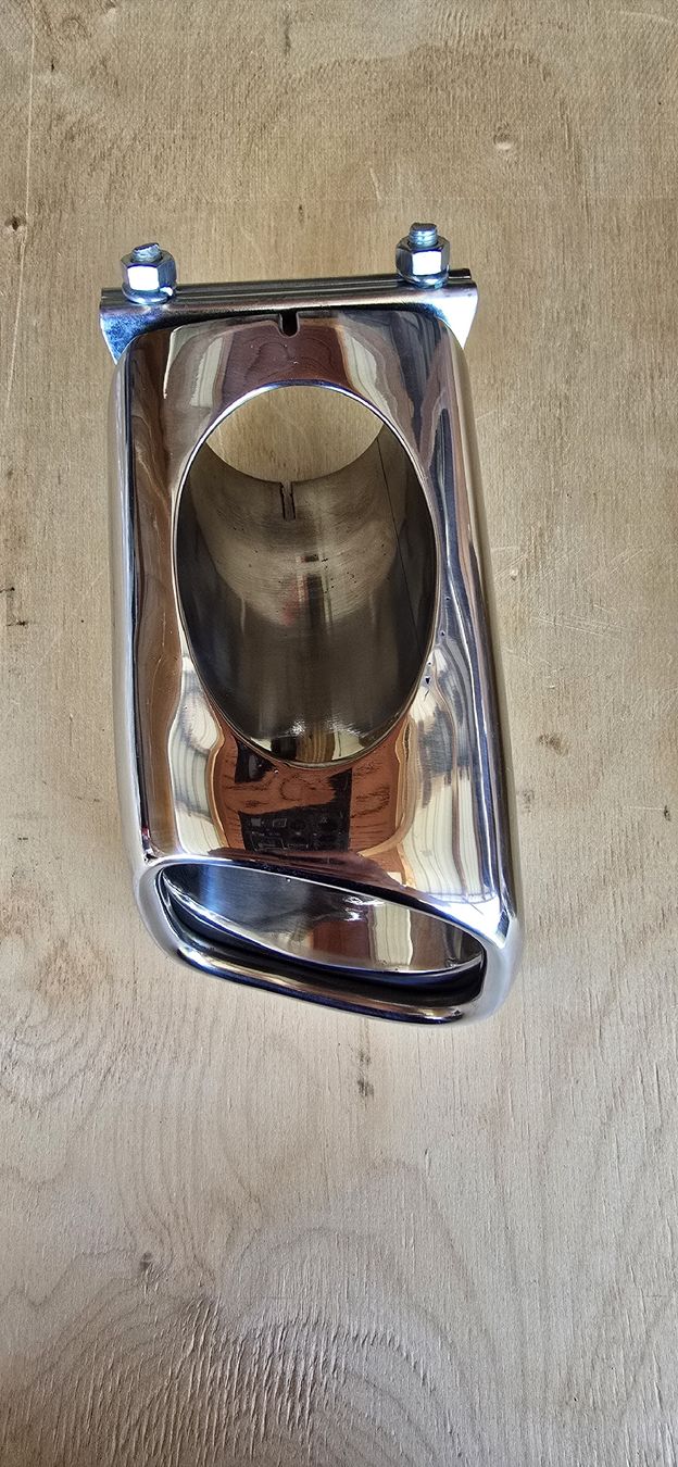 Sistemi di scarico: Auspuffblende Universal Chrom 65mm – Nuovo e nell'imballaggio originale da Kerzers venduto da Kerzers03 1