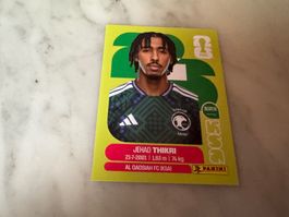 Panini Fifa Fussball WM 2026 Sticker Jehad Thikri KSA 6