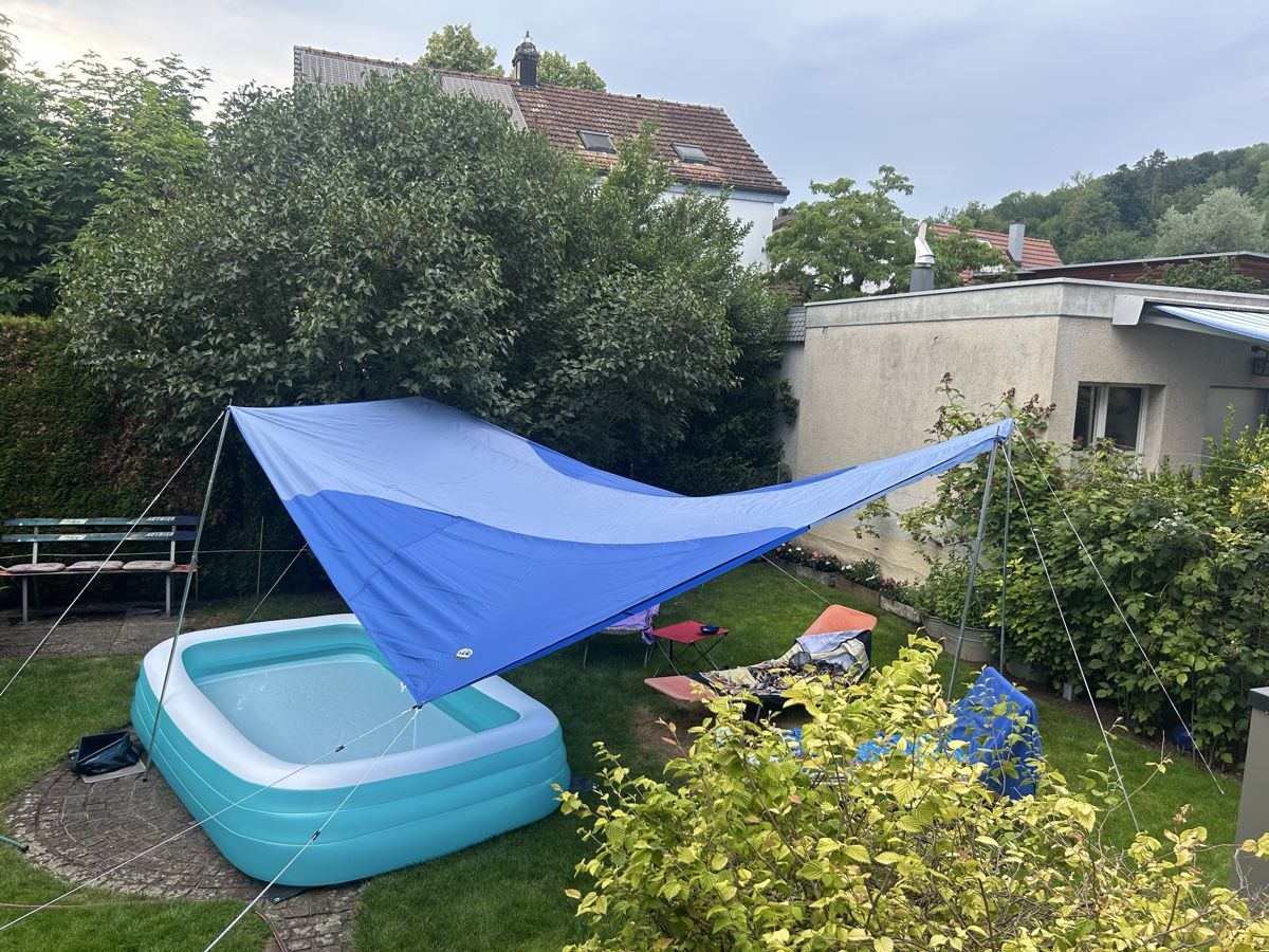 Tissus: Sonnensegel 4x3m asymetrisch – D'occasion à Winterthur par Monster916