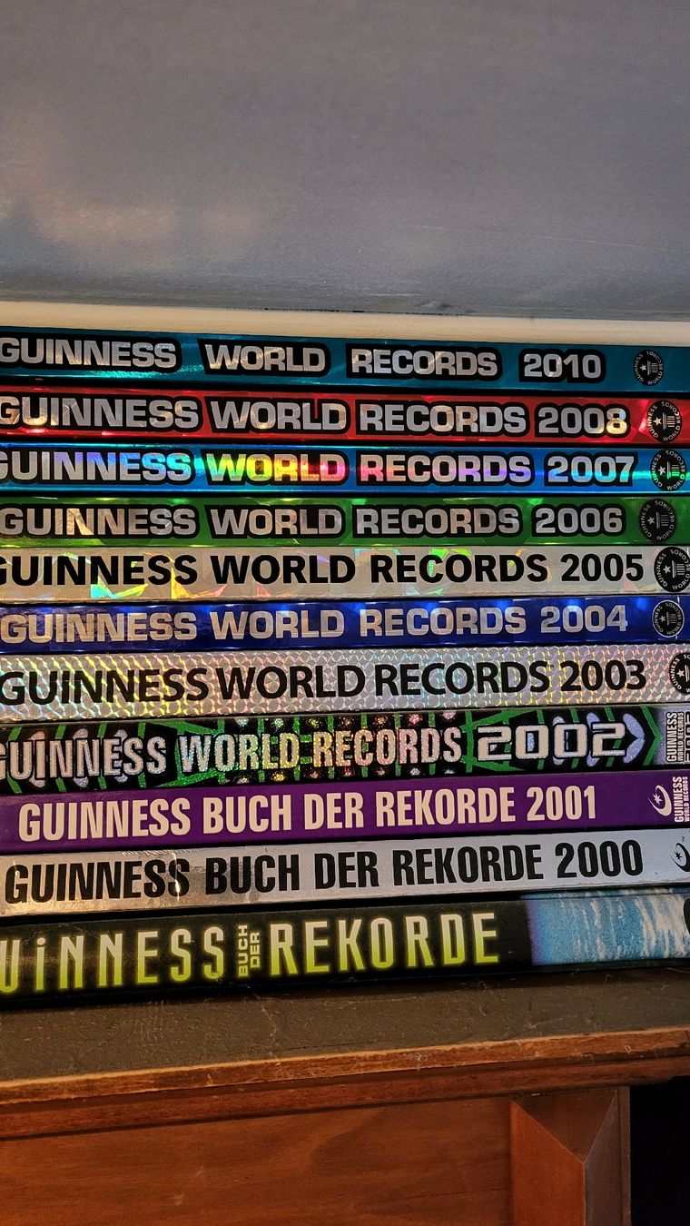 Libri: Guinness Buch der Rekorde 11 Bücher – Usato da Appenzell Steinegg venduto da albert89