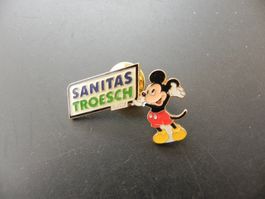 Altes Abzeichen Mickey Maus - Sanitas Troesch