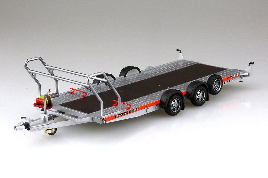 Kit di modellismo & Modellini statici: Brian James Trailers A4 Transporter 1:24 von Aoshima – Nuovo e nell'imballaggio originale da Rothenburg venduto da aron2006 2