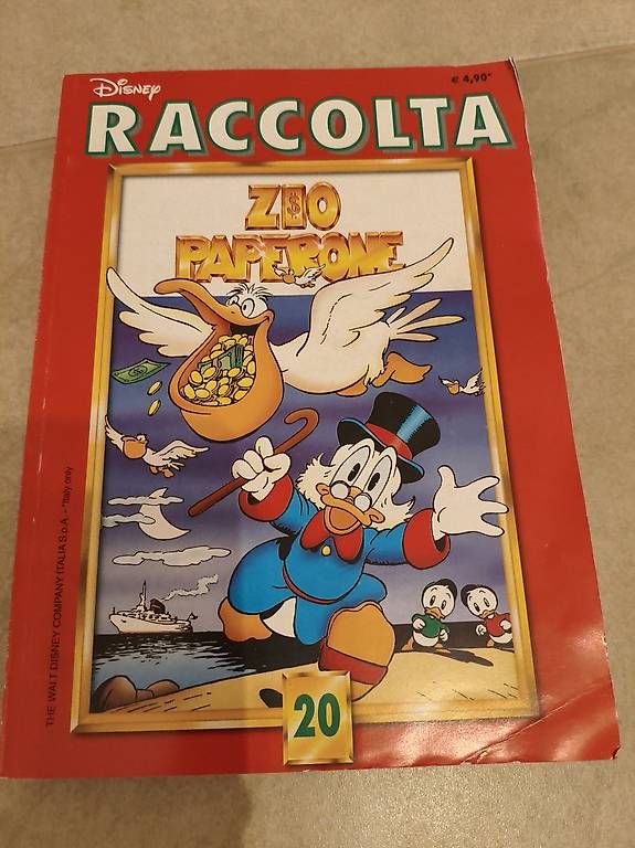Libri: Raccolta Zio Paperone 20 – Usato da Tesserete venduto da rud_7vkn