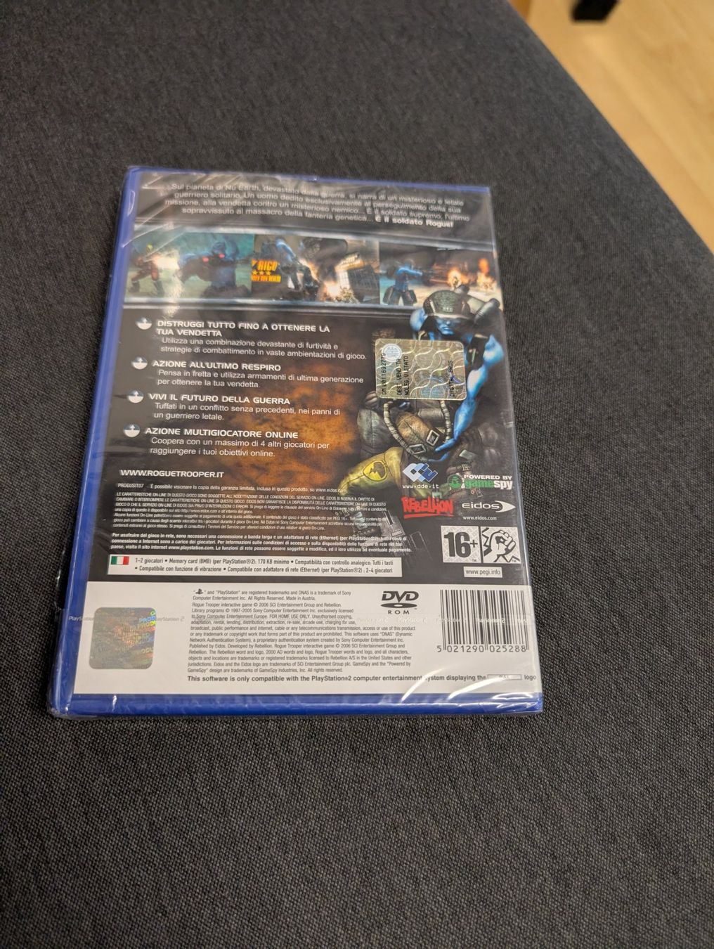 Giochi: Rogue trooper Sony playstation 2 SEALED – Nuovo e nell'imballaggio originale da Giubiasco venduto da Ticinerd 1