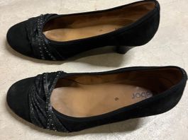 Gabor Leder schwarze Pumps Schuhe Sehr angenehm 38.5