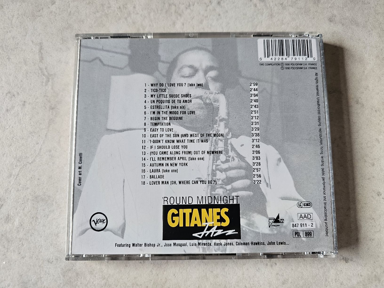 CD: Gitanes Jazz  -  Charlie Parker – Usato da Schneisingen venduto da backstore24 1