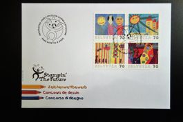 2000 FDC Kinder-Zeichenwettbewerb