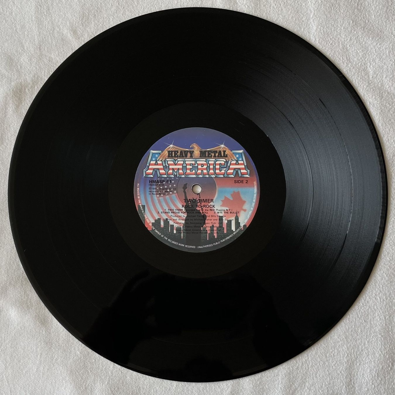 Schallplatten: 2-Timer ‎– Rock To Rock - LP - 1986 - First Press – Gebraucht aus Uster von Zardodel 3