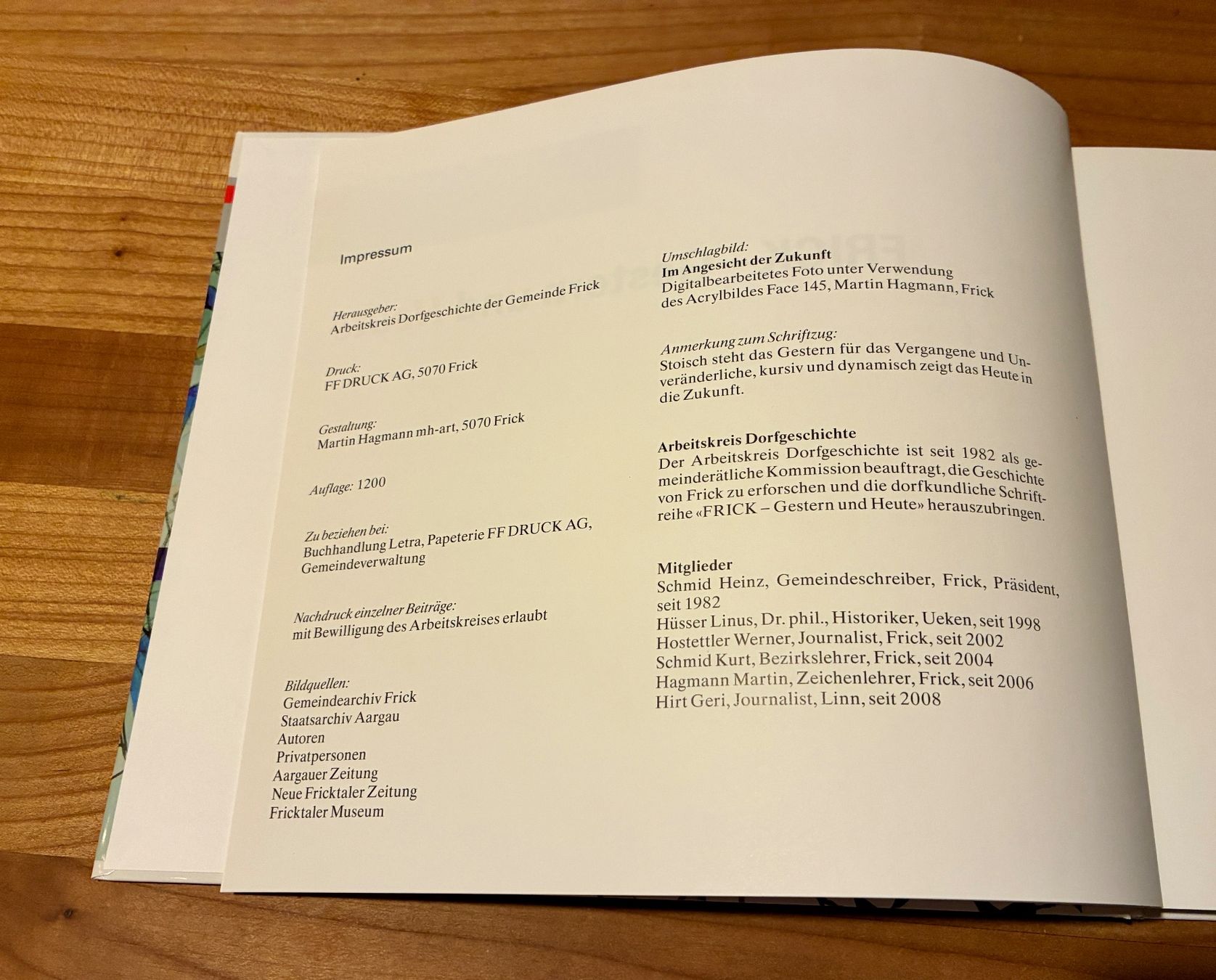 Bücher: FRICK Gestern und Heute Nr. 11/2010 Buch – Gebraucht aus Zürich von tersus1981 1