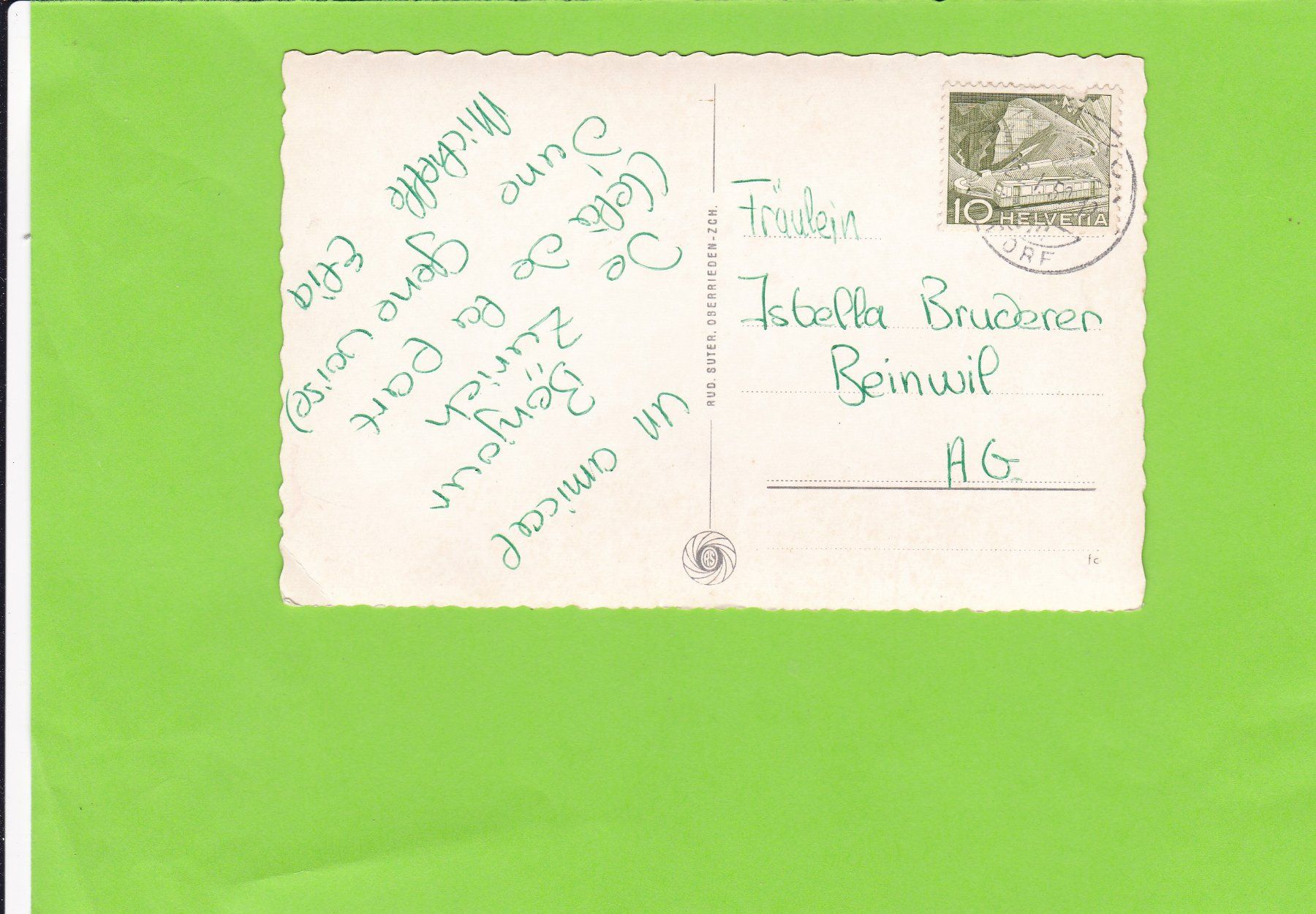 Cartes postales: Zollikon ZH – D'occasion à St. Peterzell par neckertal 1