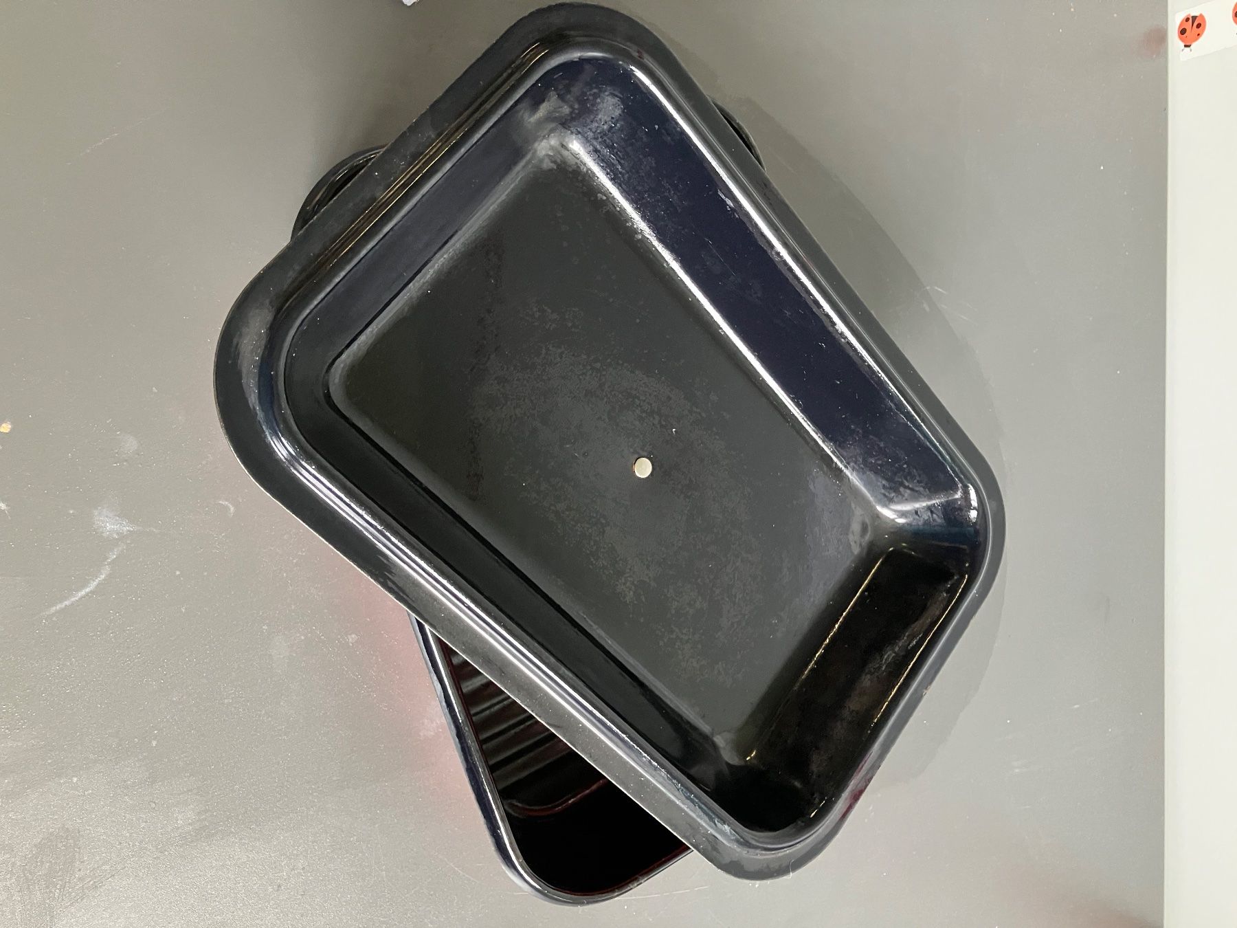 Pentole: Vintage Bräter Emalco – Usato da Aarburg venduto da Wendepunkt_Fundgrube 5
