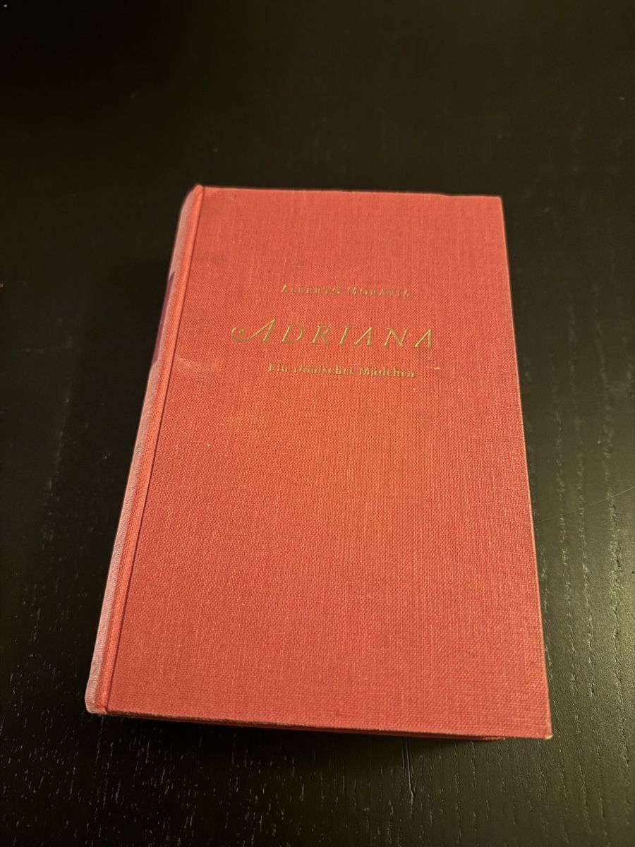 Libri: Alberto Moravia - Adriana – Usato da Erstfeld venduto da Mario_boe0