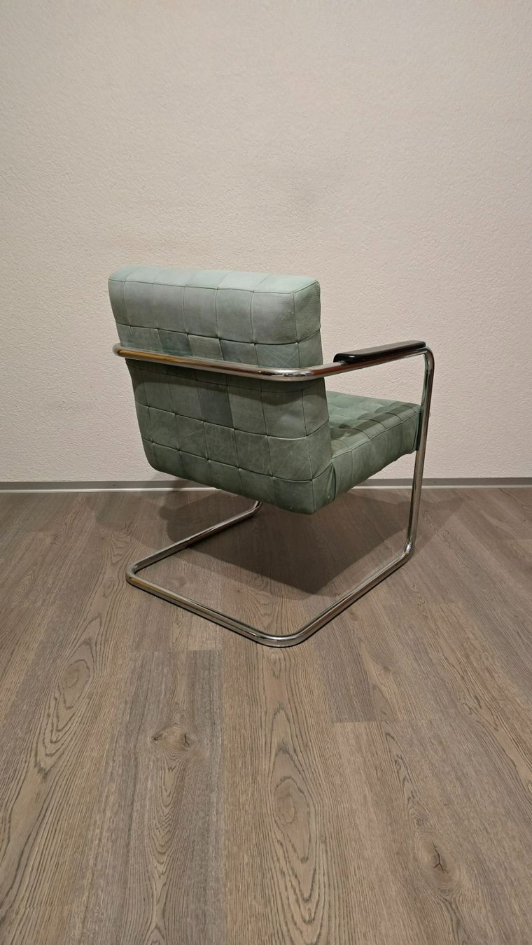 Poltrone: Designer Leder-Sessel in Smaragdgrün – Usato da Ried b. Kerzers venduto da schnackidulli 3
