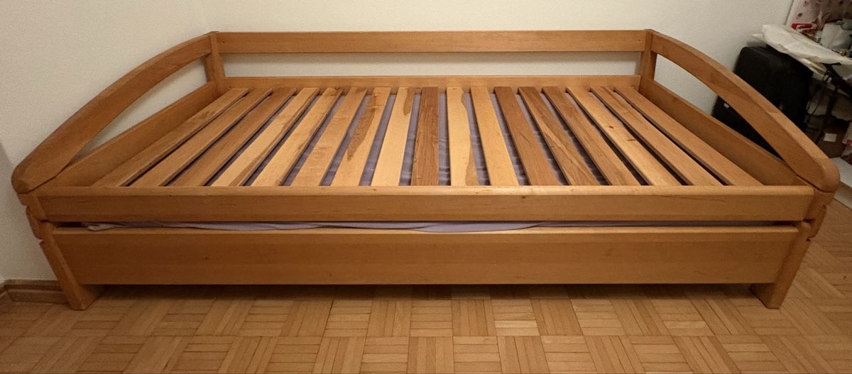 Lits: Klapp-holz Bett – D'occasion à Basel par nad_8ll7 3