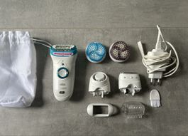 Braun Silk-épil 9 Epilierer mit Aufsätzen