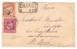Lettre chargée de Engelberg pour Meiringen le 10.II.82
