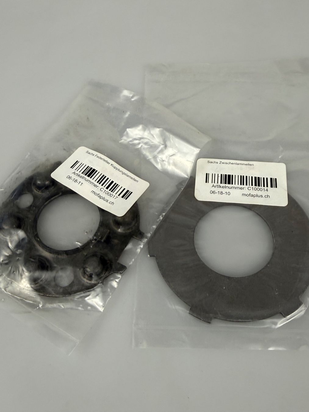 Sachs Ciclomotori: Sachs Lamellensatz mit Federteller neu – Nuovo e nell'imballaggio originale da Hallau venduto da mofaplus 2