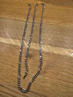 Collier.bracelet acier inoxydable, maille Figaro, qualité!